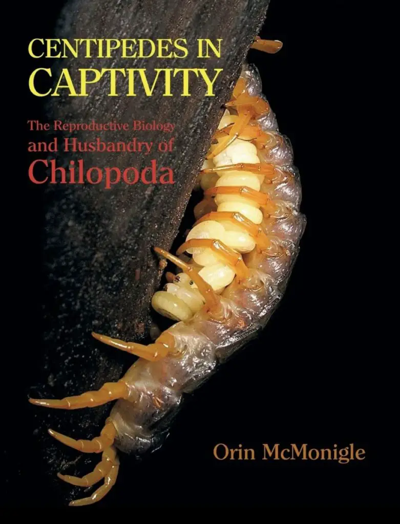a book titled Centipedes in Captivity